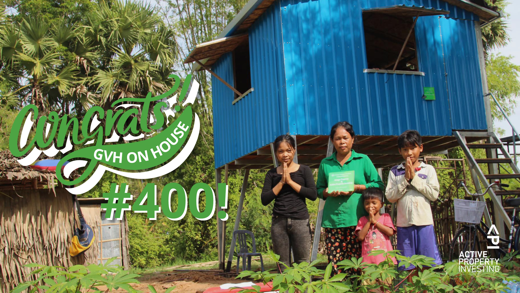 Global Village Housing reaches #400 milestone!